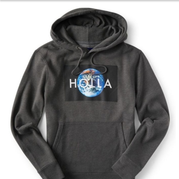 Grey holla hoodie - Picture 1 of 1